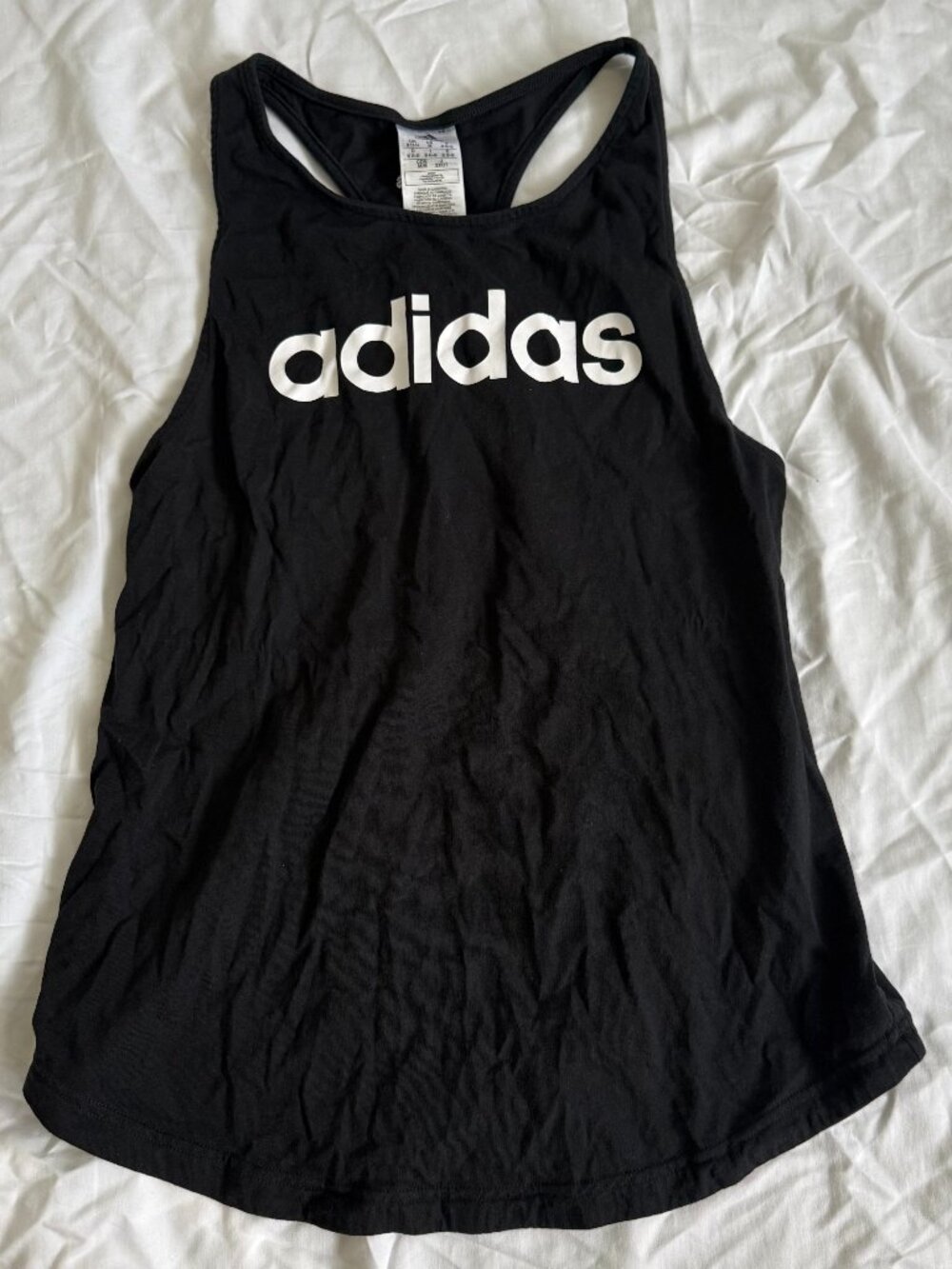 Black Adidas Workout Tank Top